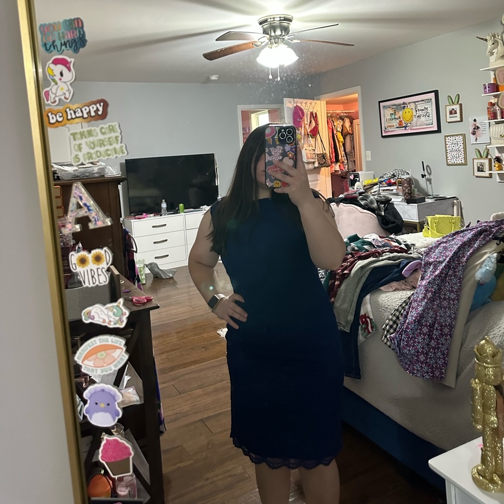Blue Ralph Lauren dress